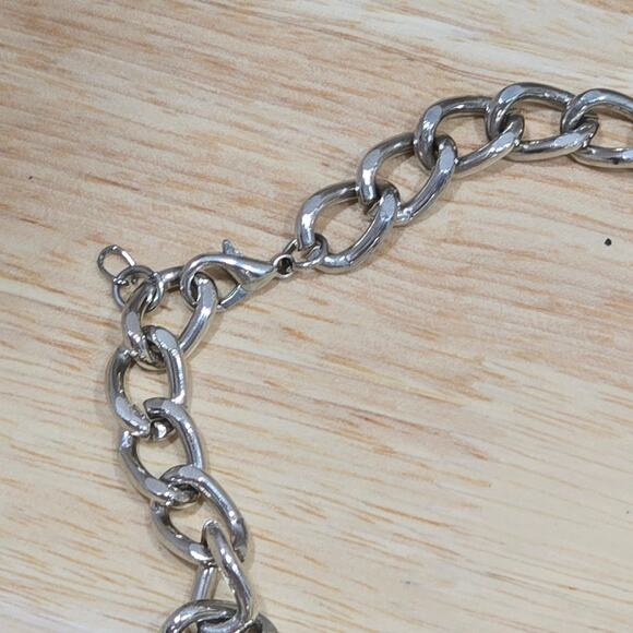 Ivory Cream Wound Multi Strand Faux Pearl Collar Necklace 18" Coquette Vibe - Picture 6 of 9